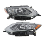 LED Halogen Headlights Pair for Nissan Rogue Sport (2017–2019)