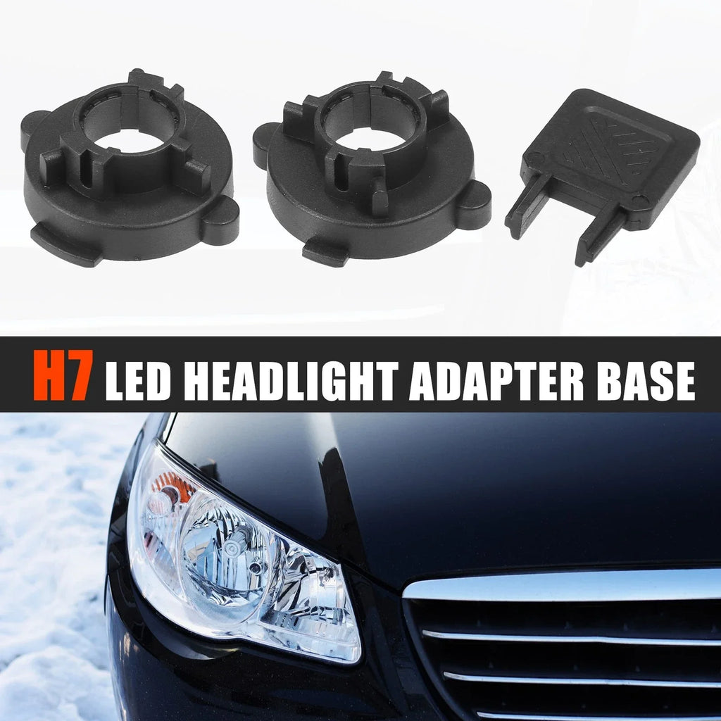 H7 LED Headlight Adapter Bases for Hyundai Sonata (2011-2013)