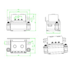 Winch Relay Contactor for ATVs 15000 lbs Winch