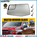 Left Mirror Glass for Chevrolet Silverado 1500, GMC Sierra 1500 (2019–2023)