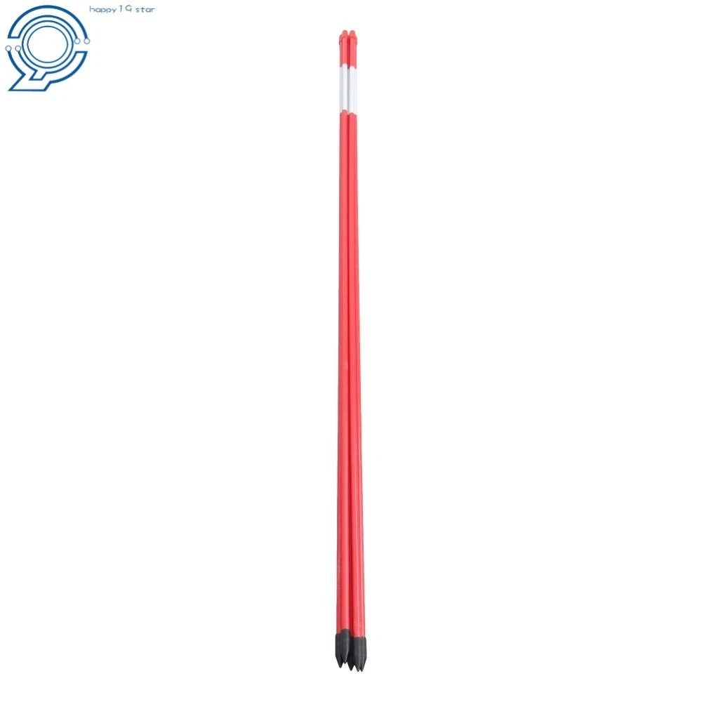 Set of 25 Reflective Driveway Markers Snow Stakes 48 Inch