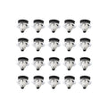 Pack of 20 Door Trim Panel Clips for Volvo S80, S60, S40