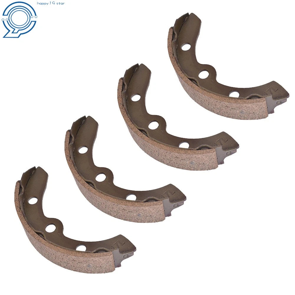 Set of 4 Rear Brake Shoes #1011463 #101146302 for DS Club Car Golf Cart (1981–1994)