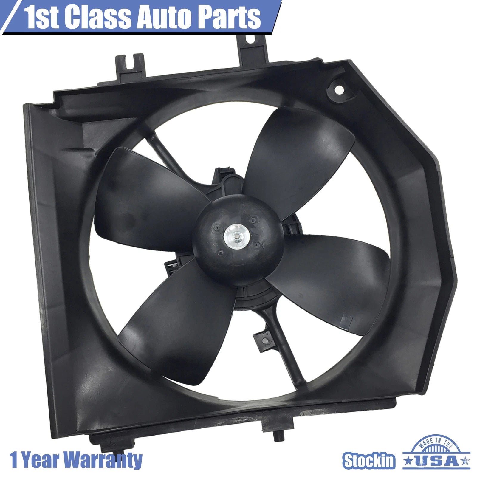 Radiator Cooling Fan Assembly for Mazda Protege (1999-2003)