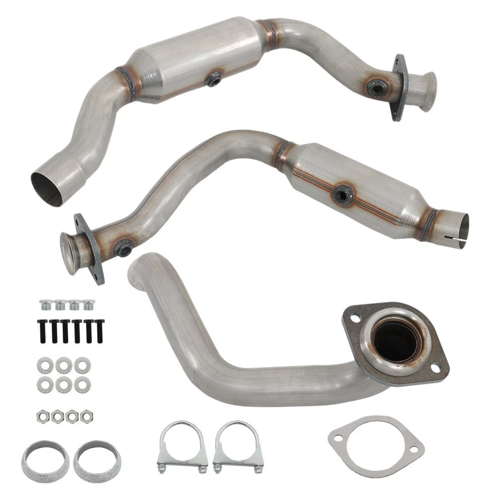 Set of 2 Catalytic Converters for Ford F-250 F-350 Super Duty (2011–2016)