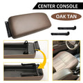 Leather Center Console Lid Armrest Cover for Toyota Tacoma (1995–2000)
