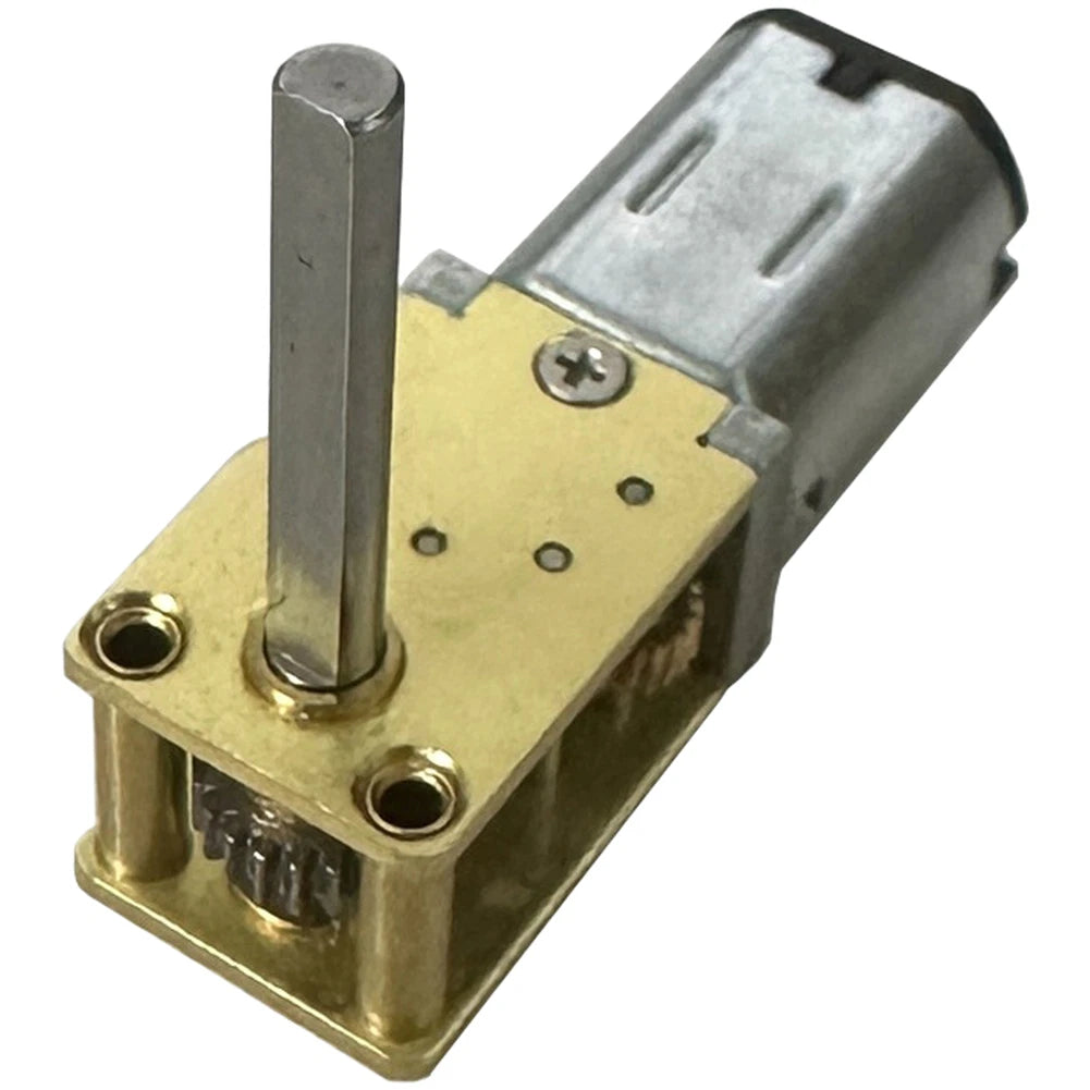 N20 Reduction Motor 3V DC Low Speed Gear Motor for Miniature Projects