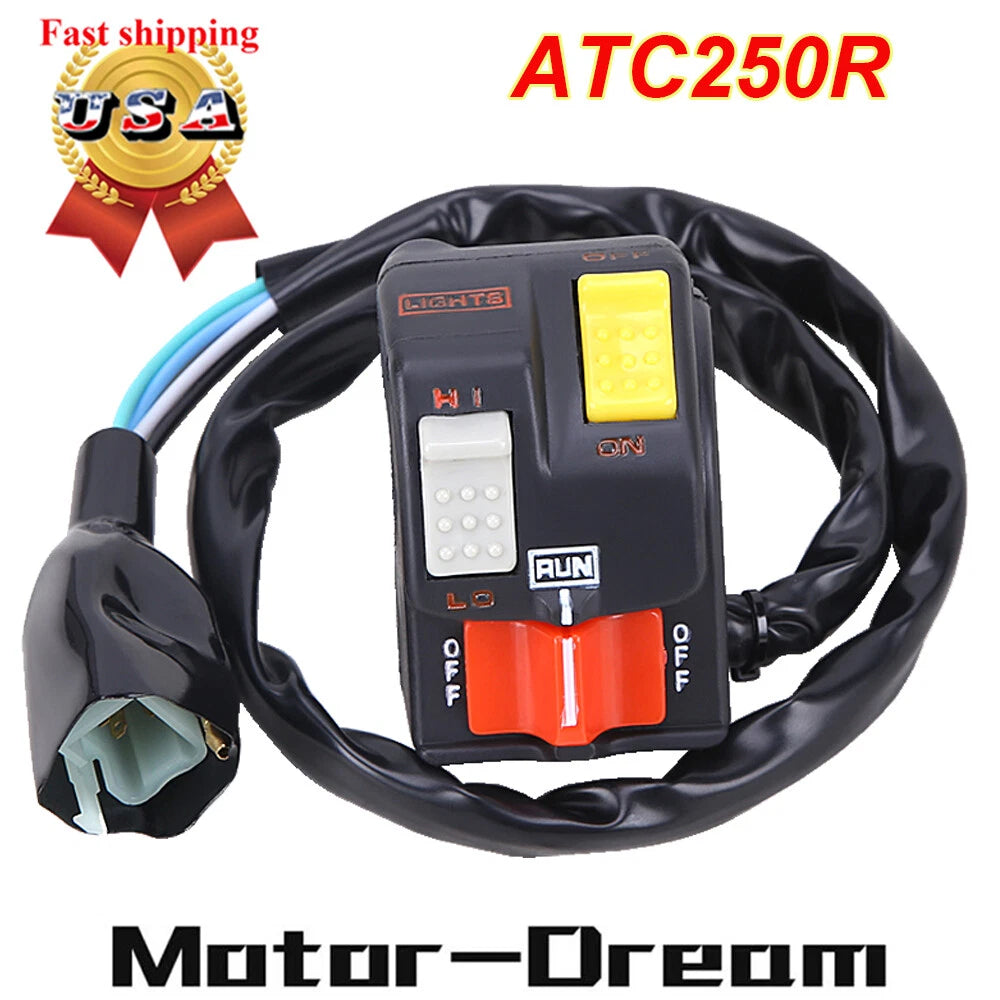 Headlight Run Switch for Honda ATC 250R (1985–1986) #35200-HA2-674