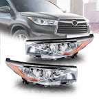 Projector Headlights for Toyota Highlander (2014â2016)