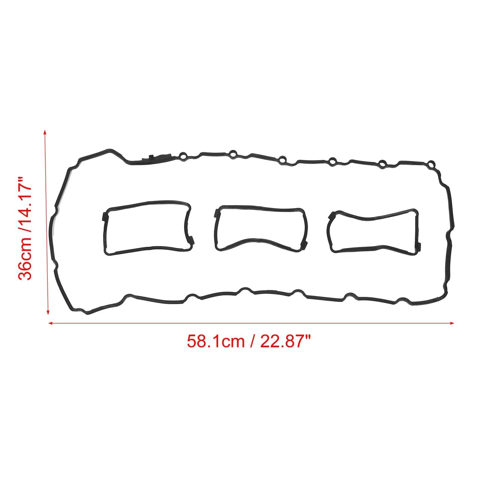 Engine Valve Cover Gasket for BMW 335i 435i 535i 640i X5 X6 (2007–2019)