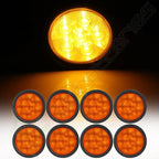 8x 5.2" LED Amber Lights for Apron
