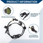 ABS Wheel Speed Sensor No. 95681H3100 for Kia KX5 4WD (2016–2017)