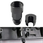6AN Male to 3/8" Quick Disconnect EFI Fuel Rail Adapter for GM LS (2001-2023)