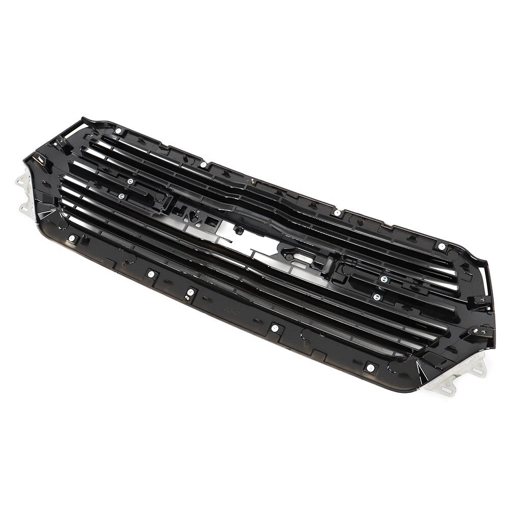 Front Upper Grille Replacement Set for Dodge Ram 1500 (2019-2023) Gloss Black