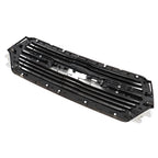 Front Upper Grille Replacement Set for Dodge Ram 1500 (2019-2023) Gloss Black