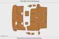 EVA Pad Foam Teak Deck Flooring for Cranchi 48 Atlantique (2000)