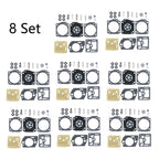 Set of 8 Carburetor Repair Kits for Husqvarna K750 K760 (Zama RB-177)