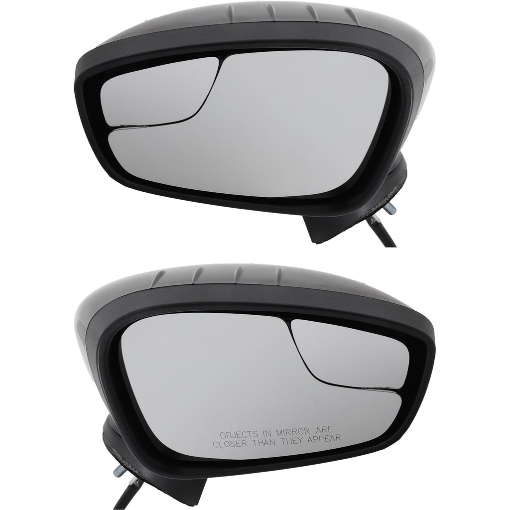 Set of 2 Mirrors for Ford Fiesta Sedan