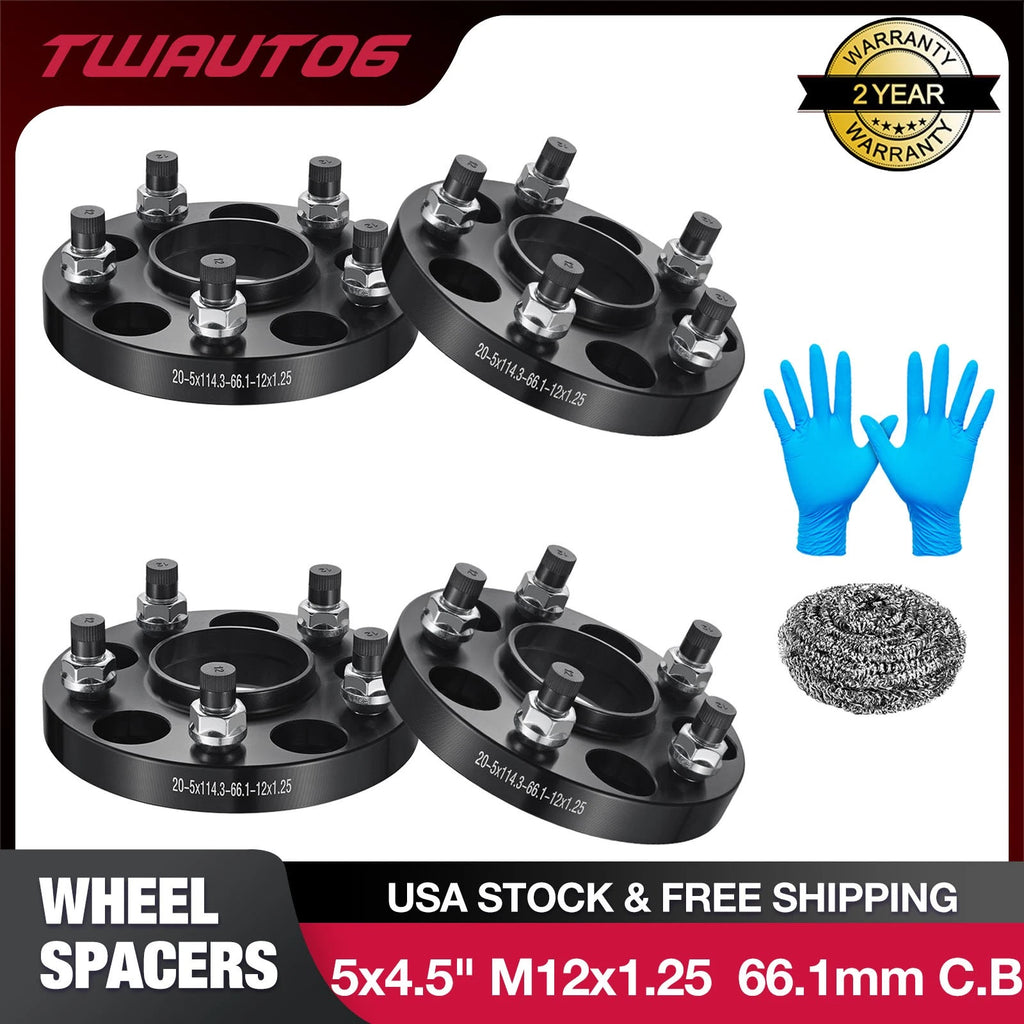20mm Hubcentric Wheel Spacers for Infiniti JX35 (2013–2015)