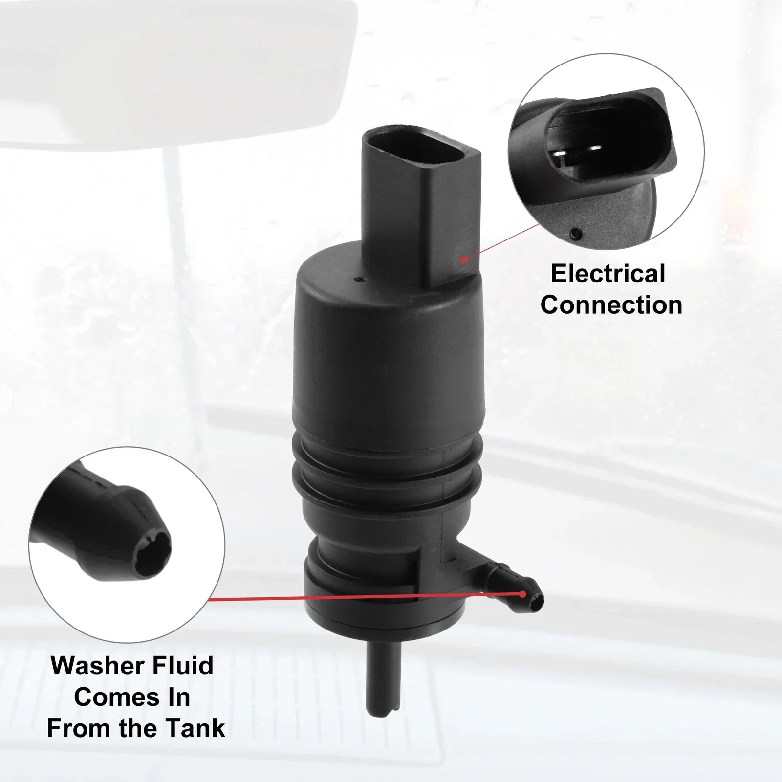 Windshield Washer Pump for BMW 1 Series (2014-2020)