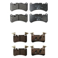 Disc Brake Pads Kit for Mercedes-Benz C209 CLK55 AMG, R171 SLK55 AMG (2003–2009)