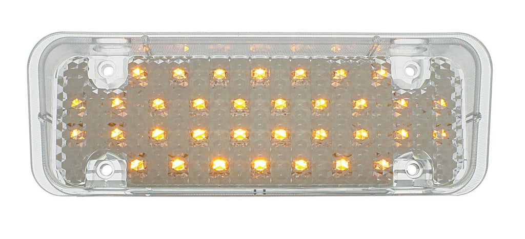 LED Parking Turn Lights Clear Lens with Flasher for 1971–1972 Chevy Truck