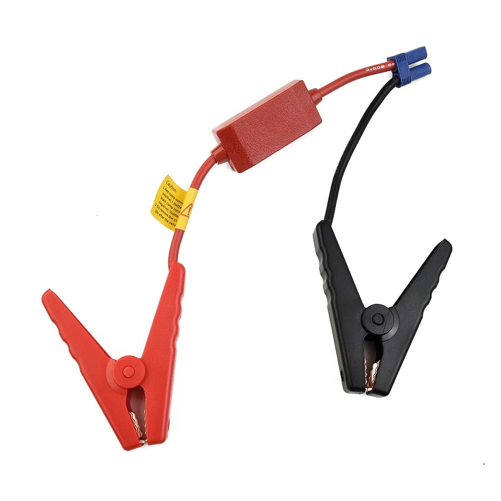 Portable Car Jump Starter 12V Battery Booster with Charger Leads