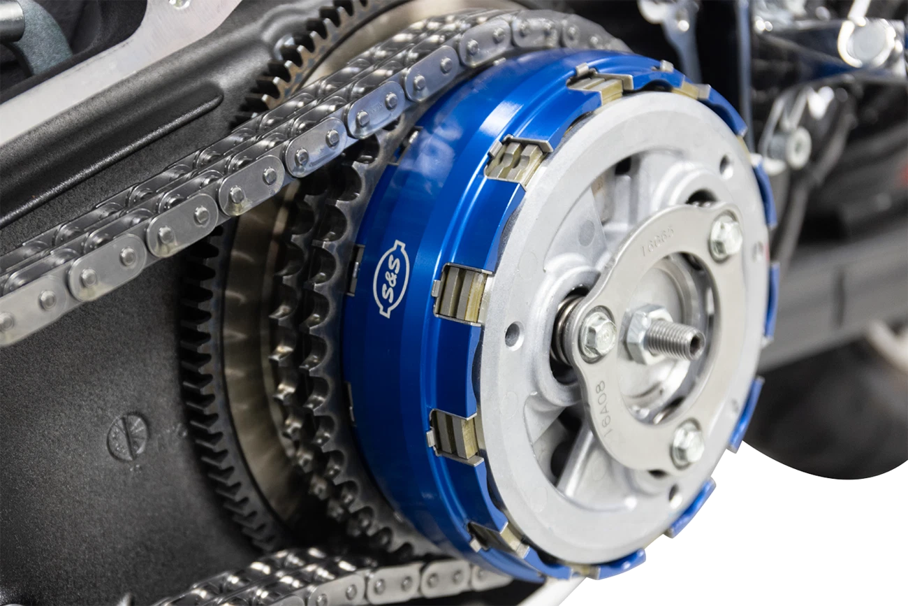 S&S Cycle Billet Clutch Basket Kit for M8 (2017–Present) 560-0404