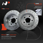 Rear Drilled Brake Rotors for Chevrolet Impala (2000-2005)
