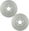 Set of 2 Bosch QuietCast Front Disc Brake Rotors for Lexus GS300 GS430 IS300 SC400 (1992–2005)