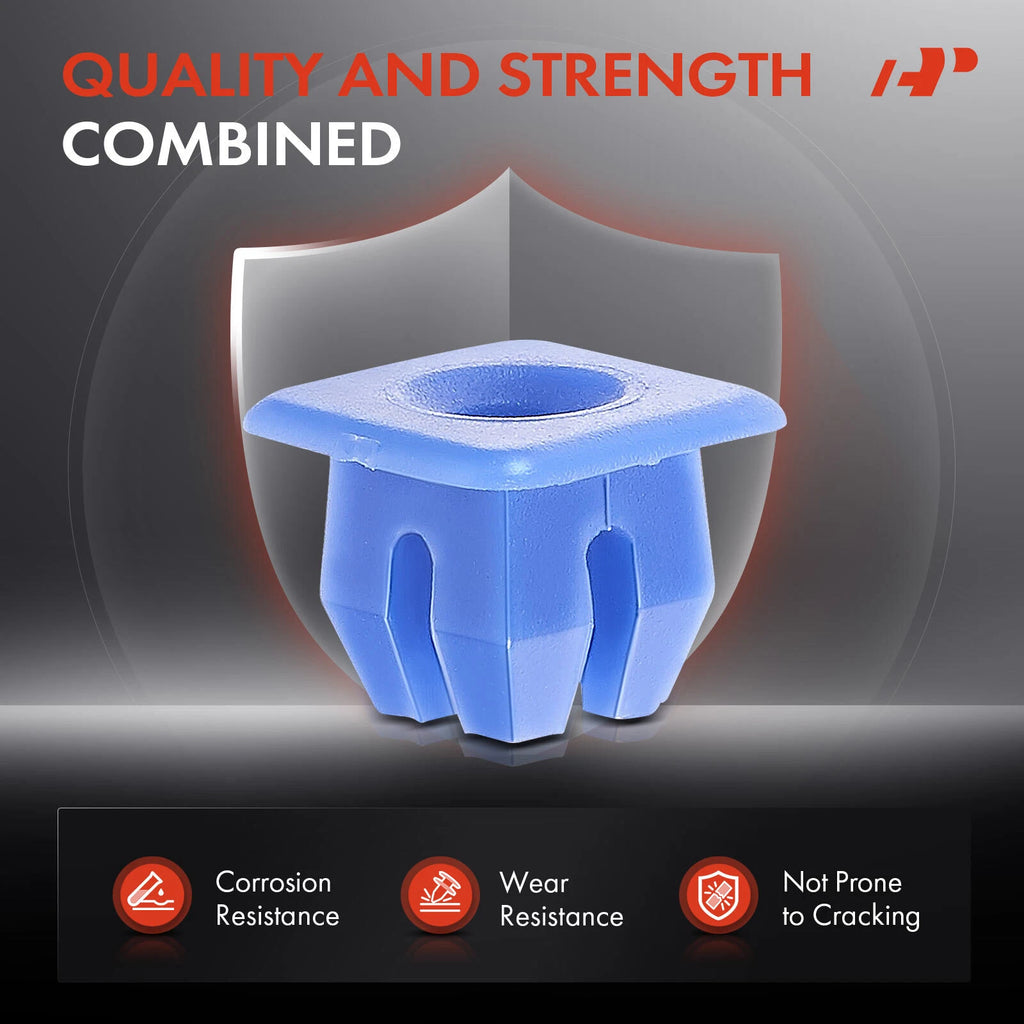Set of 50 Bumper Outer Bracket Nuts for Ford