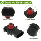 MAP Sensor for Chevrolet Cobalt 2.0 (2005–2007) - Part No. 12615136