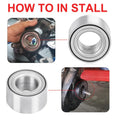 Wheel Bearing w/Circlip 2 x for Honda Talon (2020–2023)