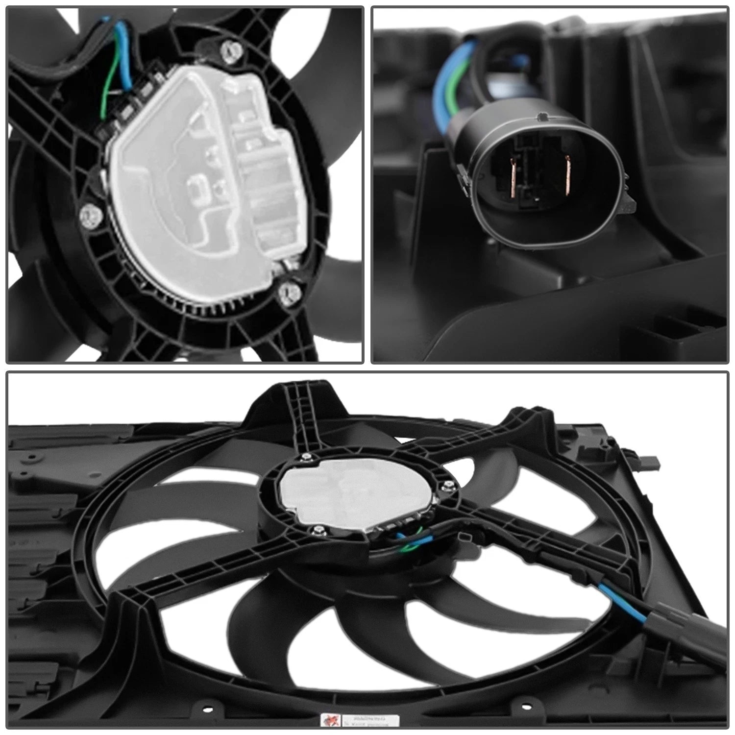 Cooling Radiator Fan Assembly for Ford Bronco Sport, Maverick (2021–2025)