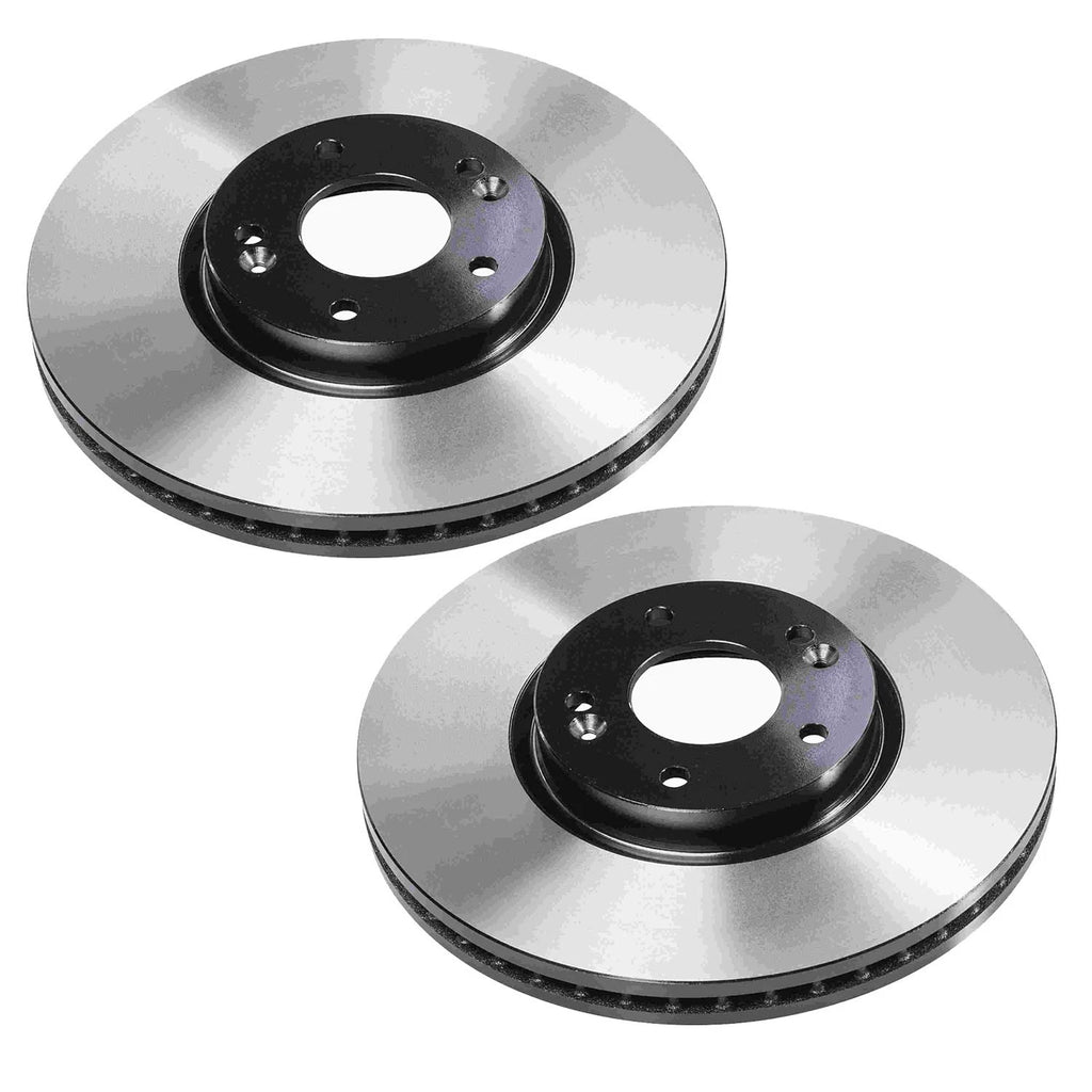 2X Front E-Coated Disc Brake Rotors 350mm for Ford Focus (2016–2018)