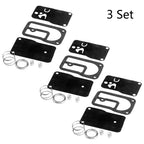 Set of 3 Fuel Pump Repair Kit for B&Stratton (393397, 401400, 402400, 422700)