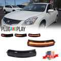 Smoke Sequential Amber LED Side Mirror Signal Lights for Nissan Maxima (2009–2014)