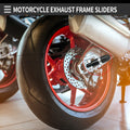 Motorcycle Frame Slider Exhaust Crash Fall Protector for Honda (2 pcs)
