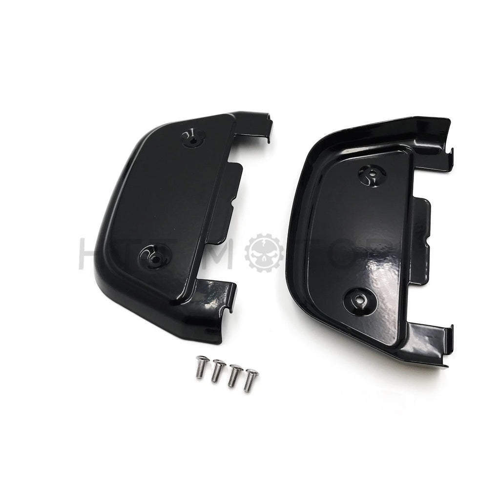 Passenger Footboard Covers for Harley Street Bob/Road Glide/Street Glide (2018–2023) Black