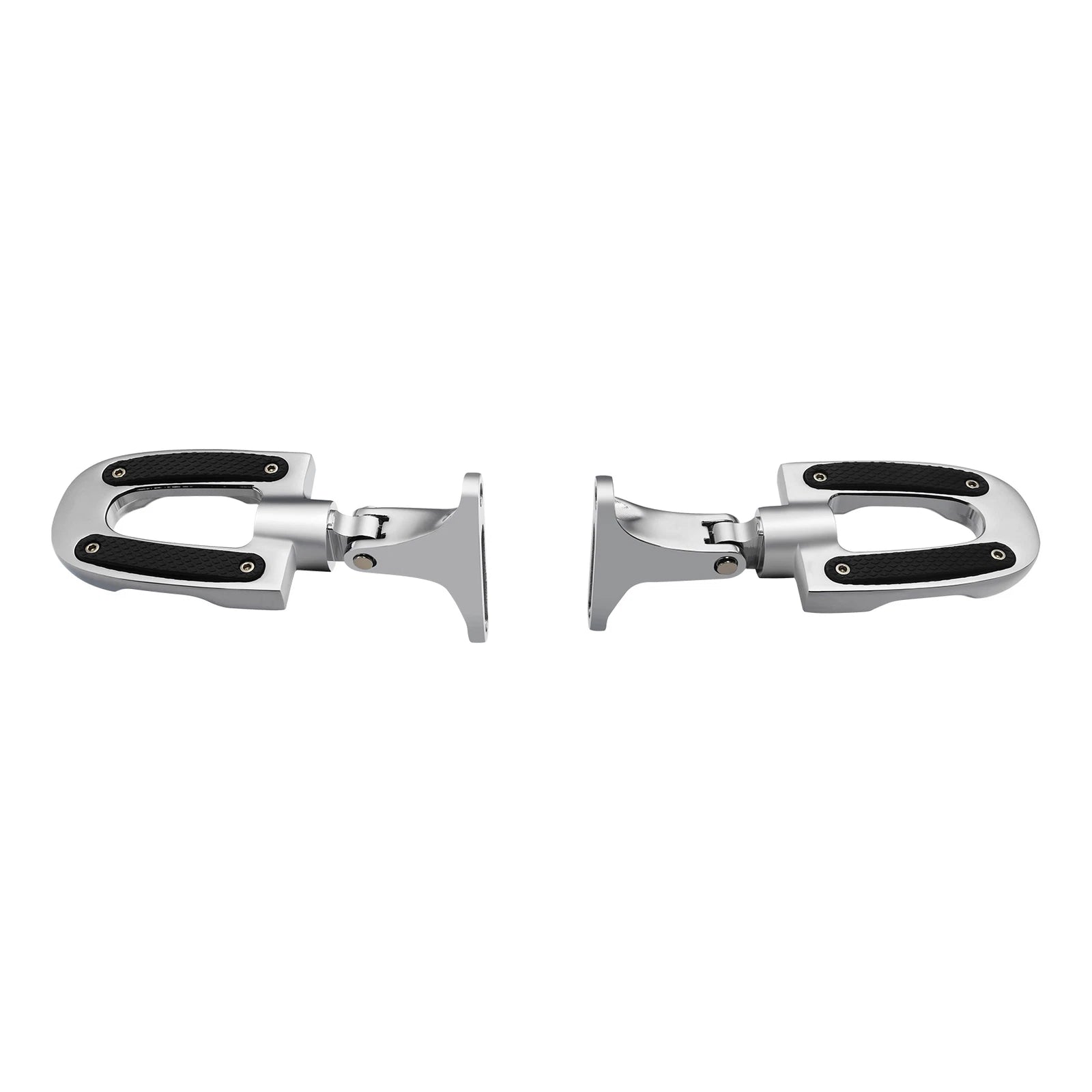 Chrome Rear Passenger Footpegs for Harley Road Street Glide (1993–2025)