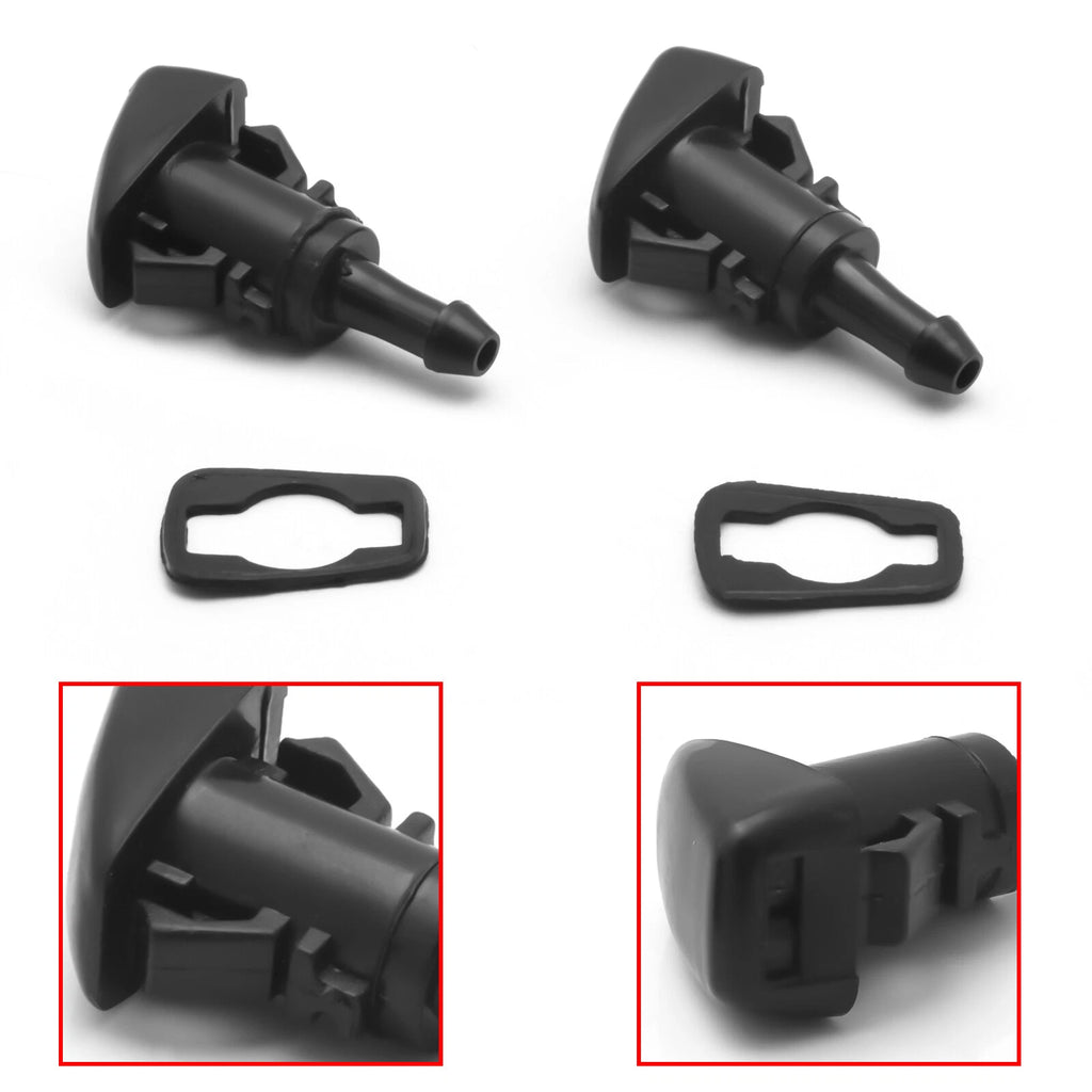 2 Pcs Windshield Washer Nozzles for Chrysler 300 and Ram 1500 (2009–2025)