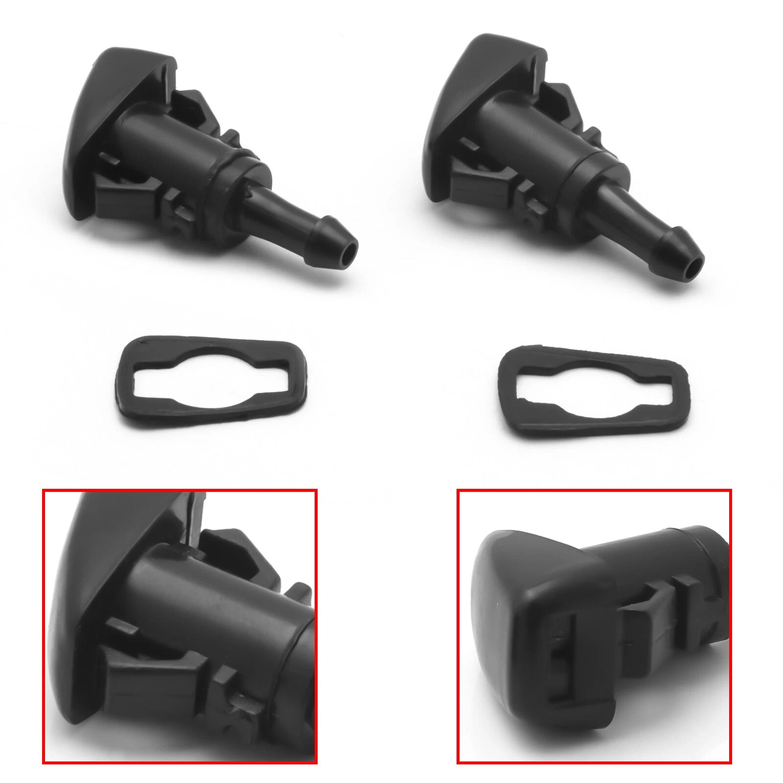 2 Pcs Windshield Washer Nozzles for Chrysler 300 and Ram 1500 (2009–2025)