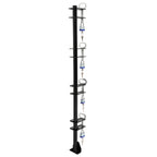 Set of 4 Lockable Weeder Trimmer Rack Holders for Trailer