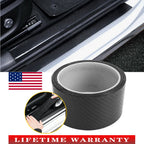5D Matte Black Carbon Fiber Vinyl Wrap for Automotive Use (10ft)
