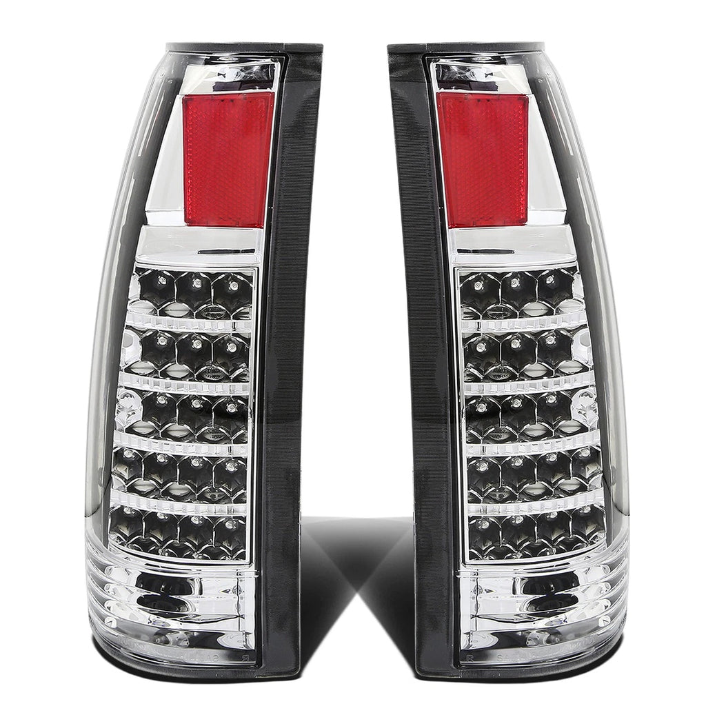 Chrome Headlight, Amber Side Corner, LED Tail Light for Chevy C10 C/K (1994–2002)