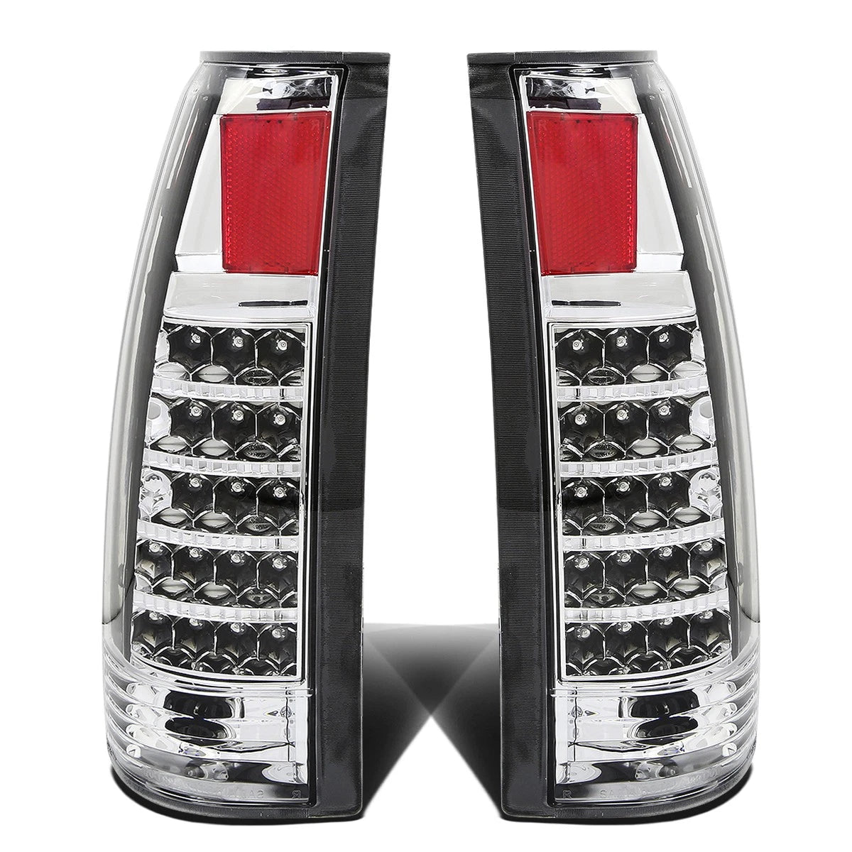 Chrome Headlight, Amber Side Corner, LED Tail Light for Chevy C10 C/K (1994–2002)