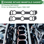 Engine Intake Manifold Gasket for Mitsubishi Pajero (1990–1997) No.MD154025