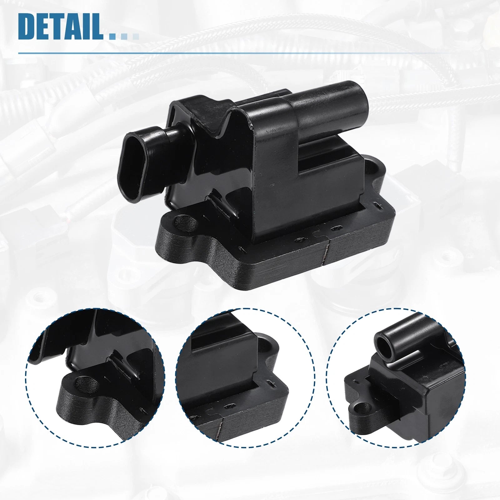 8 Pcs Ignition Coil No.12558693 for Chevy Silverado Avalanche Suburban (2007–2014)