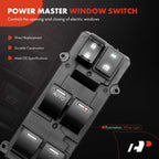 Front Left Power Window Switch for Honda CR-V (2014-2016)
