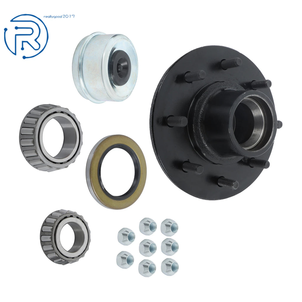 Idler Trailer Hub Kit 8 on 6.5 for 7000 lbs Axle (Year Range Not Specified)